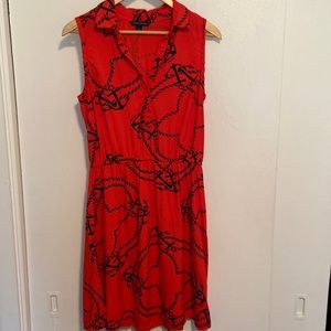 Tommy Hilfiger Red Nautical Dress